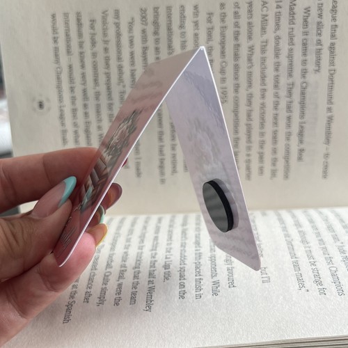 Personalised Magnetic Bookmark Floral Gift For Her Woman Book Lover Bookworm - Bild 8 von 13