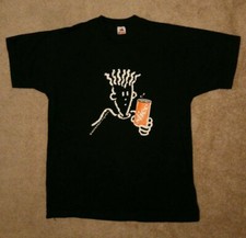 Vtg Slice shirt sz XL black 1985 Fido Fido 80s USA made fruit loom 100% cotton