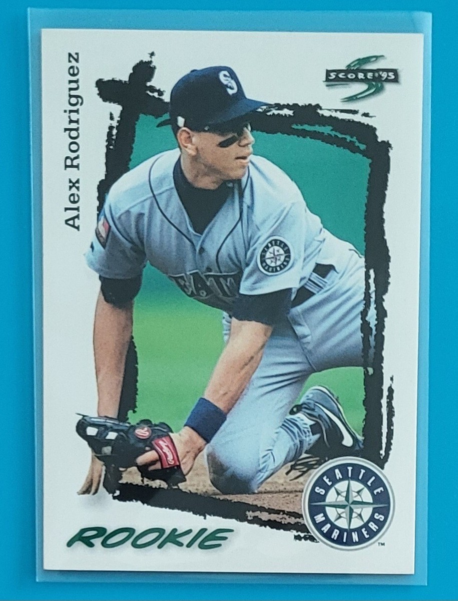 1995 Score Rookie #312 Alex Rodriguez Seattle Mariners Baseball