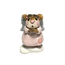 Wee Forest Folk MINI POOREST ANGEL, WFF# M-89m, Tiny remake only 1/2" tall