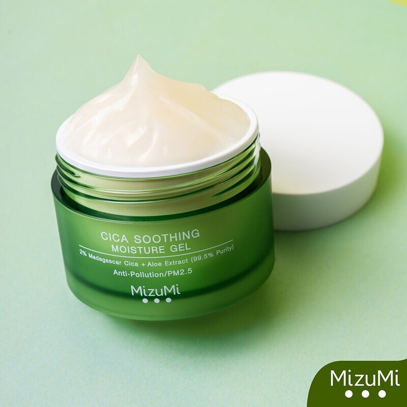 MizuMi Cica Soothing Moisture Gel 45ml Moisturizer for oily, acne