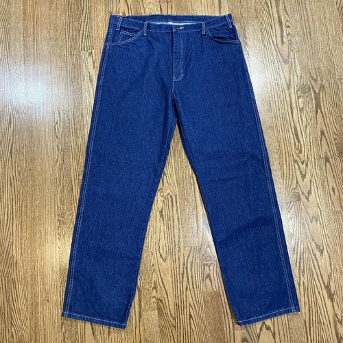 Dickies Denim Pants Men’s Size 36x34 Boot Cut Blue Jeans Work Construction Pants - Picture 9 of 9