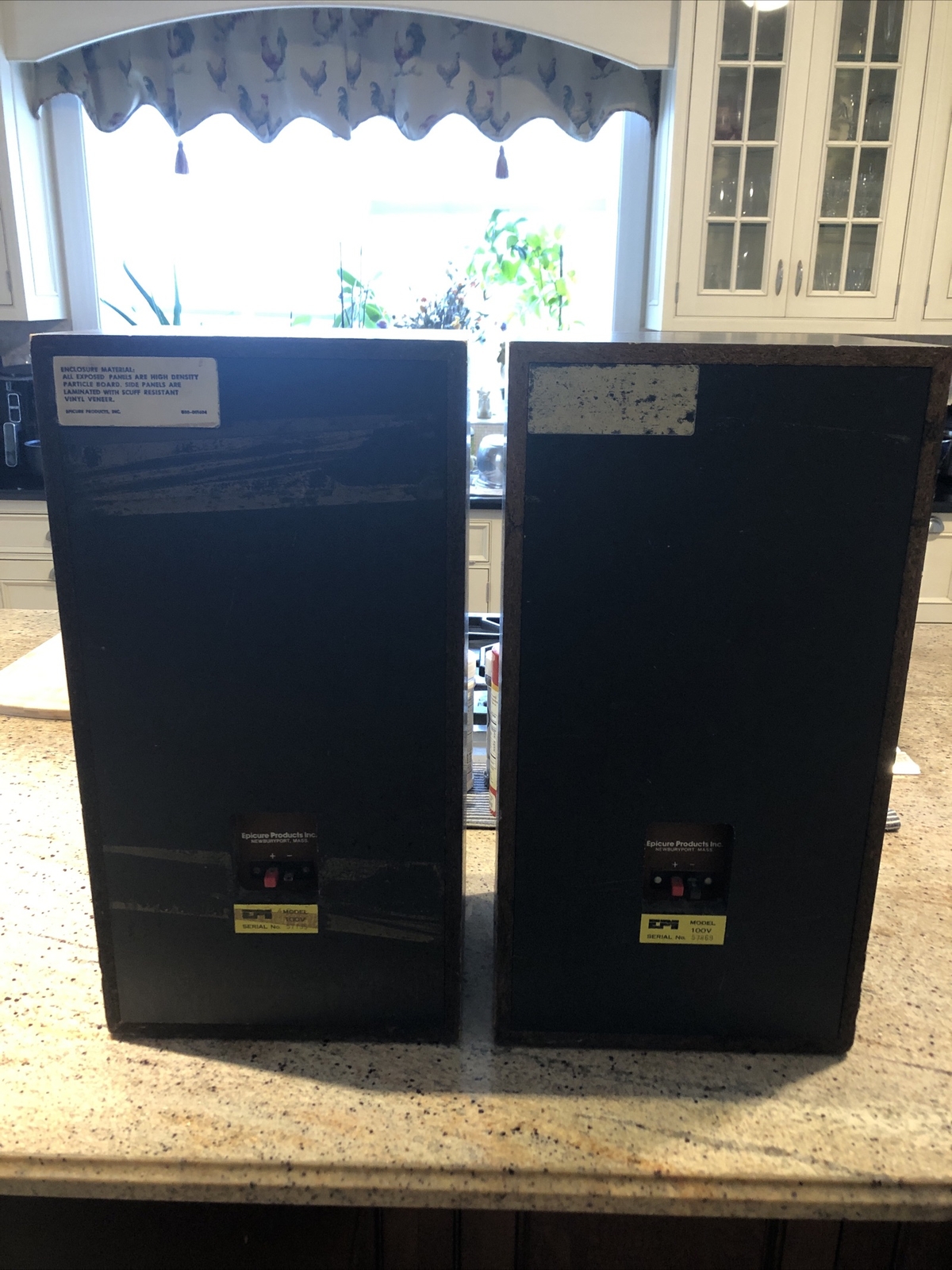 Epicure EPI Model 100 Bookshelf Speakers eBay