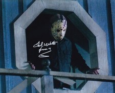 TED WHITE signed autograph 20x25cm FRIDAY THE 13 in person autograph COA