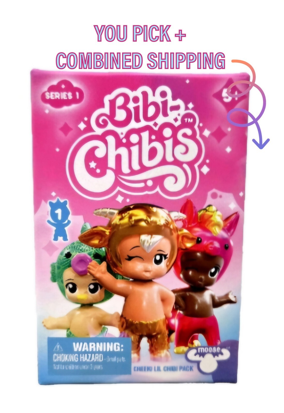 Bibi-Chibis Cheeky Lil Chibi Pack Mystery Figure S1 You Pick + Combined Shipping