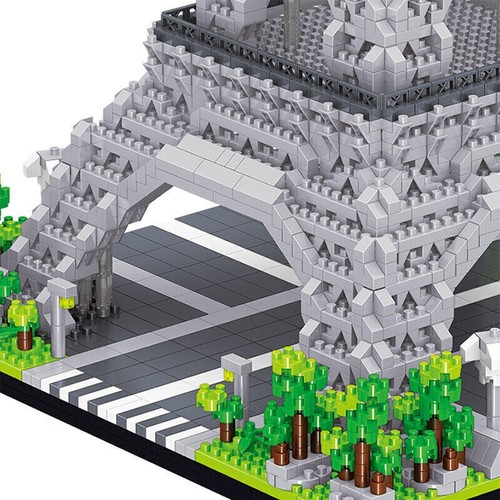Architecture Eiffel Tower Building Blocks Toy DIY Micro Bricks Set 3585 Pieces - Picture 9 of 10