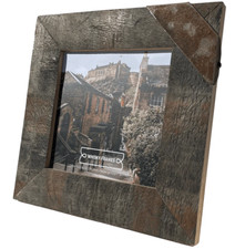 Whisky Whiskey Barrel 8 x 8 Rustic Stave Photo Picture Frame