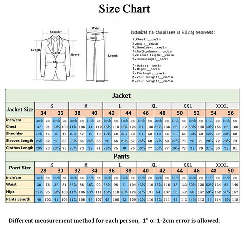 Striped Men's Suit Peak Lapel 2 Pcs Offical Business Wedding Groom Tuxedos Coat - Picture 13 of 26