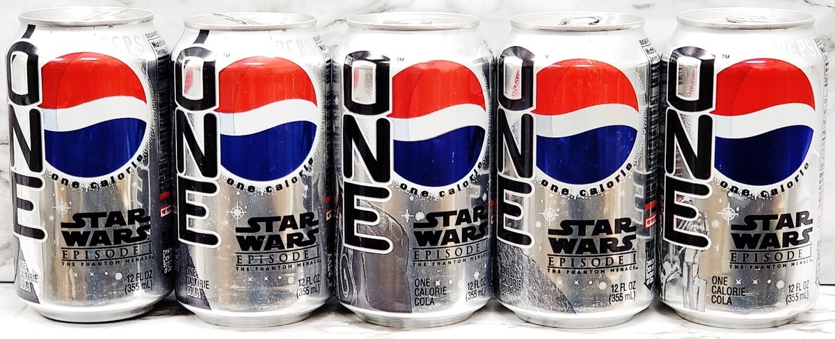STAR WARS EPISODE I PHANTOM MENACE MOUNTAIN DEW PEPSI CANS | eBay
