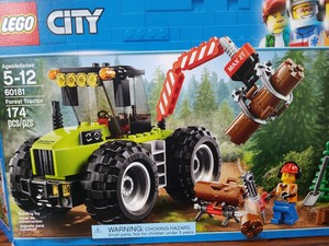 lego city forest tractor 60181 building kit