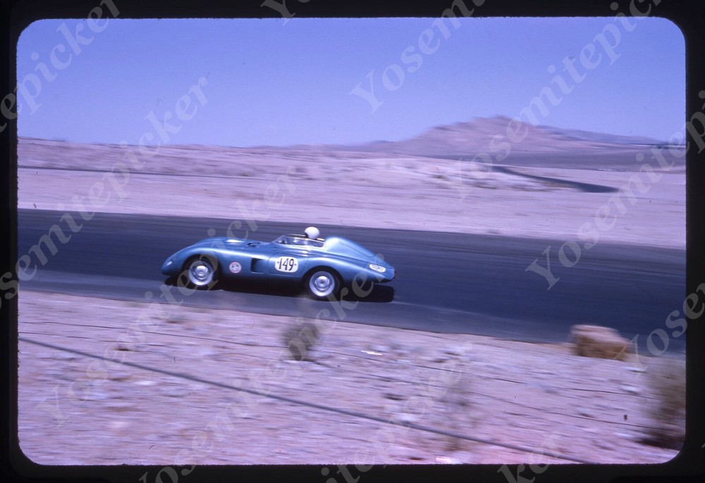 sl79 Original slide  1964 Ferrari Race car roadrace # 149 463a