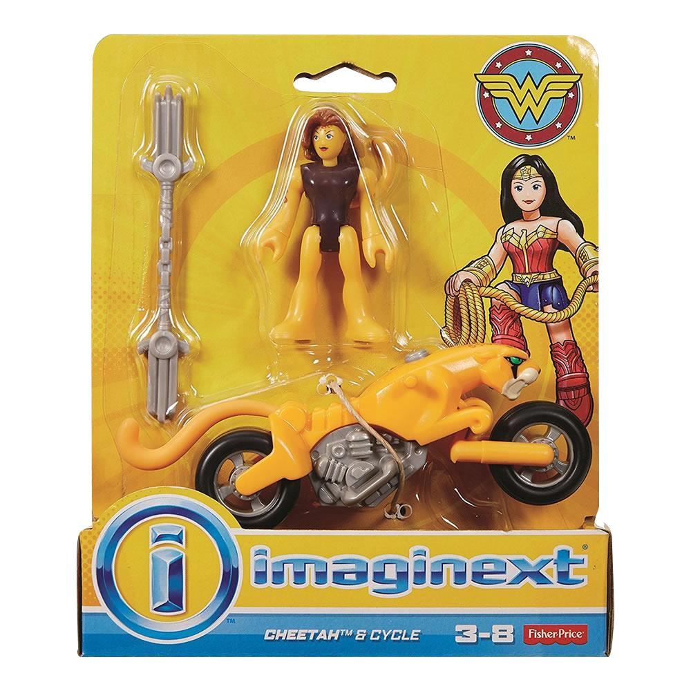 Wonder Woman Cheetah Cycle Action Figures