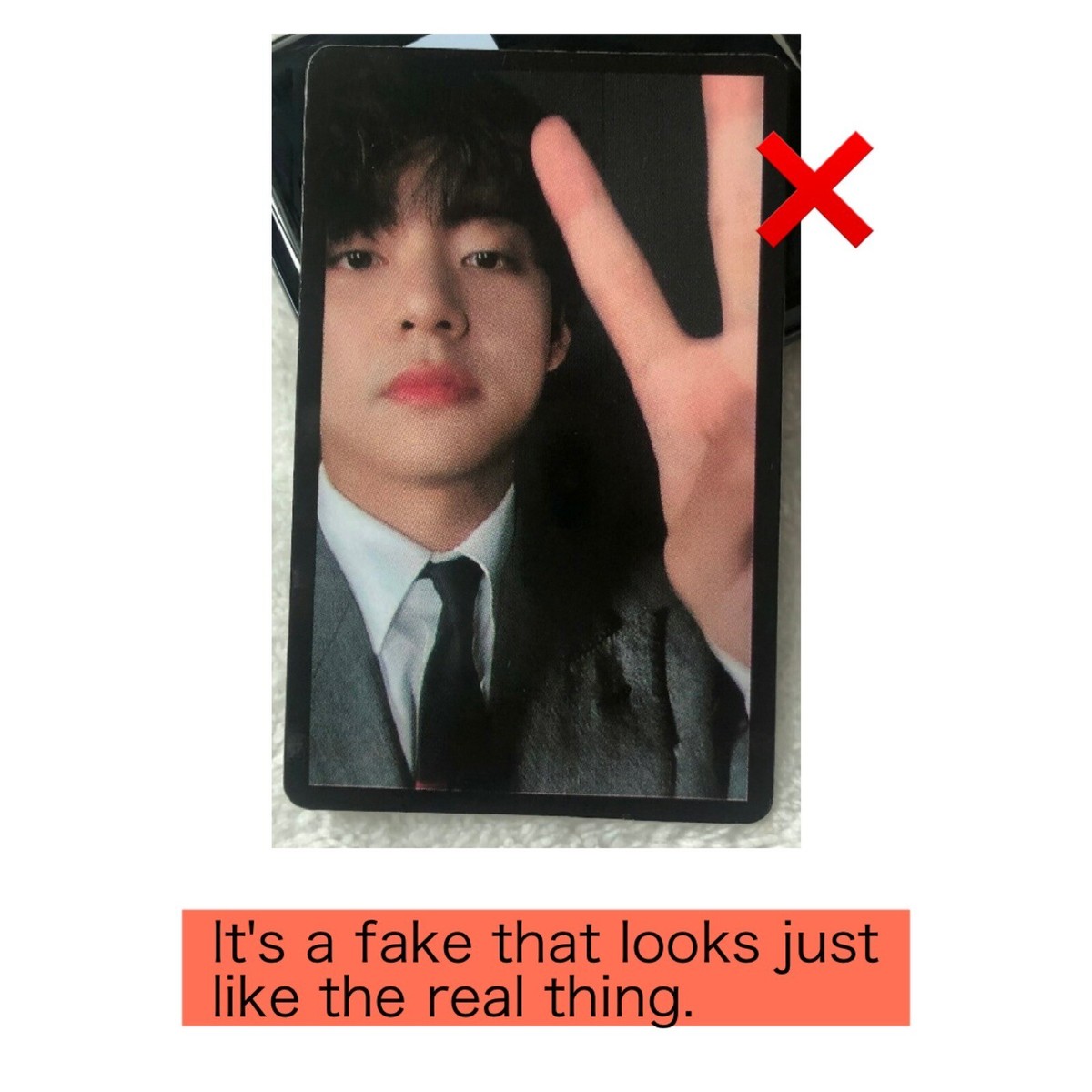 BTS V Taehyung Proof Lucky Draw UMS Japan Limited Photocard