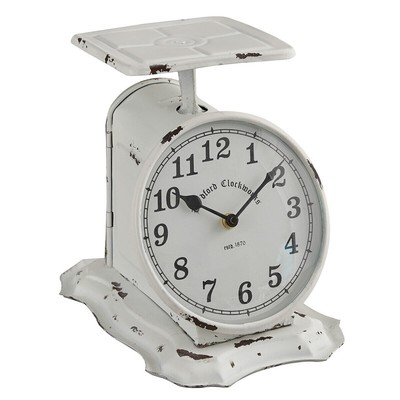 Liberty Postage Scale Clock White large or small
