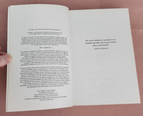 Australia's Money Secrets of the Rich by John R Burley, Trade Paperback, 2009 - Picture 4 of 16