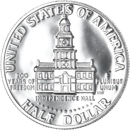 1976 S Kennedy Half Dollar Bicentennial Gem Cameo Proof 40% Silver - Picture 5 of 6