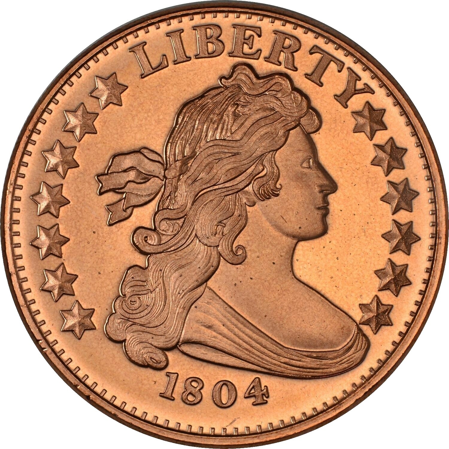 2881.　【old】　1804年　アメリカ　ドレイプバスト Bust Dollar 1804 | eBay