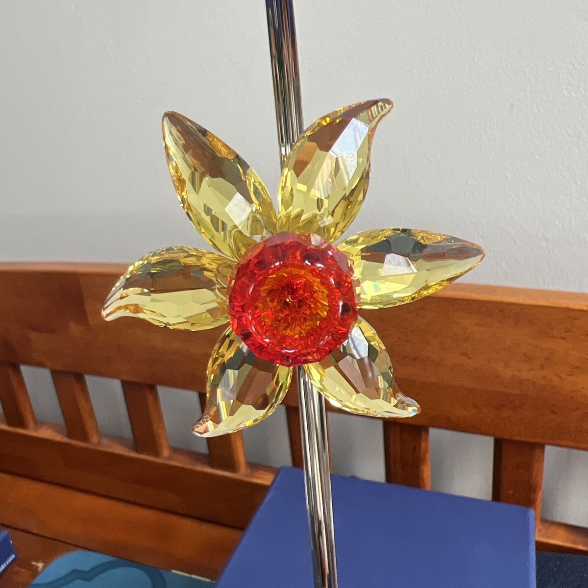 Swarovski Paradise Flower - Dacali Light Topaz 848448 Mint in