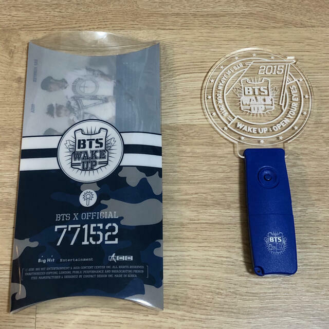 BTS Bangtan Boys Official Pen Light Stick WAKE UP 77152 1st