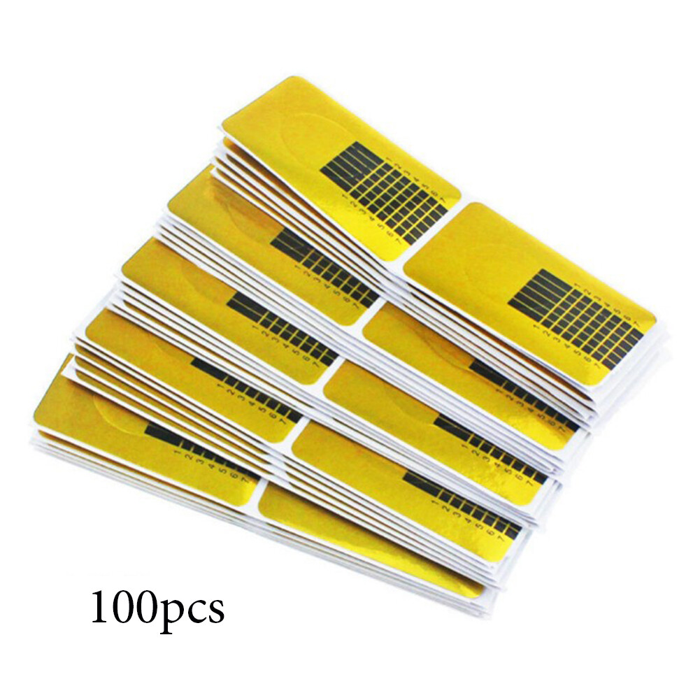 20500 PCS Nail Art Extension Guide Nail Form Acrylic UV Gel Tips