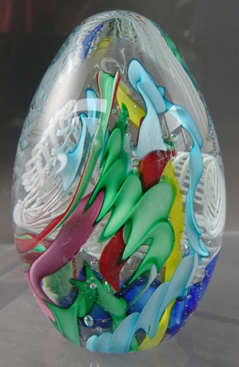 Murano Glass Egg In Glass Paperweights for sale | eBay