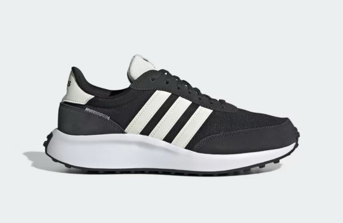 Adidas Run 70s Black White Women's Athletic Sneakers Shoes Footwear GW5609 NEW