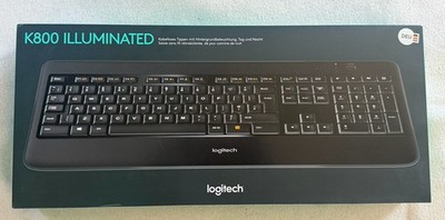 Logitech K800 illuminated Wireless Keyboard Tastatur Beleuchtet NEU OVP