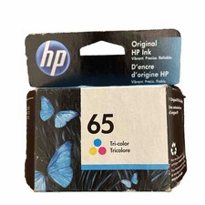 HP 65 Tri-color Ink Cartridge Exp nov 2022 sealed new in box