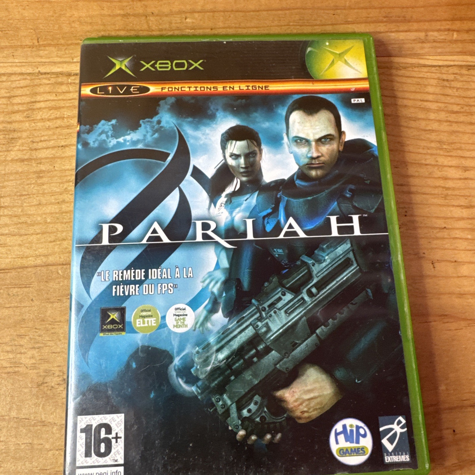 Pariah Microsoft Xbox 1er Génération PAL FR CIB Testé