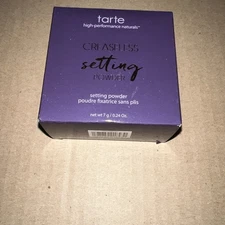 Tarte Creaseless Loose Setting Powder Chestnut- New, Full-Size