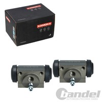 2X Kamoka Radbremszylinder 19Mm Passend FüR Nissan Micra Note Tiida Opel Adam