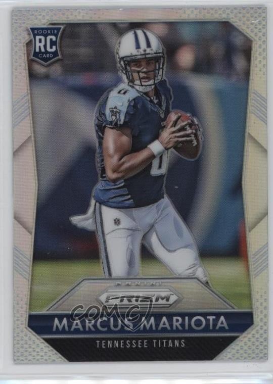 2015 Panini Prizm Rookies Silver Prizm Marcus Mariota (Base) #264 Rookie RC o8g