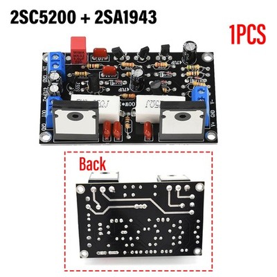2SC5200+2SA1943 Mono High Power Amplifiers 100W HIFI Audio Amplifier Board DIY