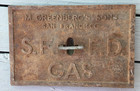 San Francisco FIRE DEPARTMENT Cast Iron Plaque Sign GREENBERG'S SON'S  S.F. Mfg. — photo 2