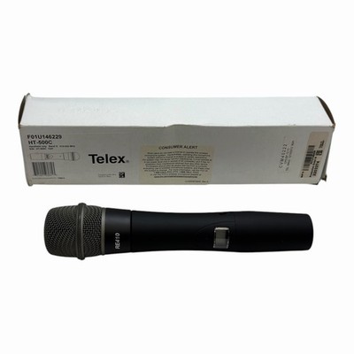TELEX HT-500 HAND MICROPHONE N/D767a G BAND 614 - 642 MHz