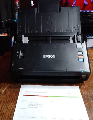 Epson WorkForce DS-510 Color Duplex Document Scanner USB Sheet-Fed Scanner