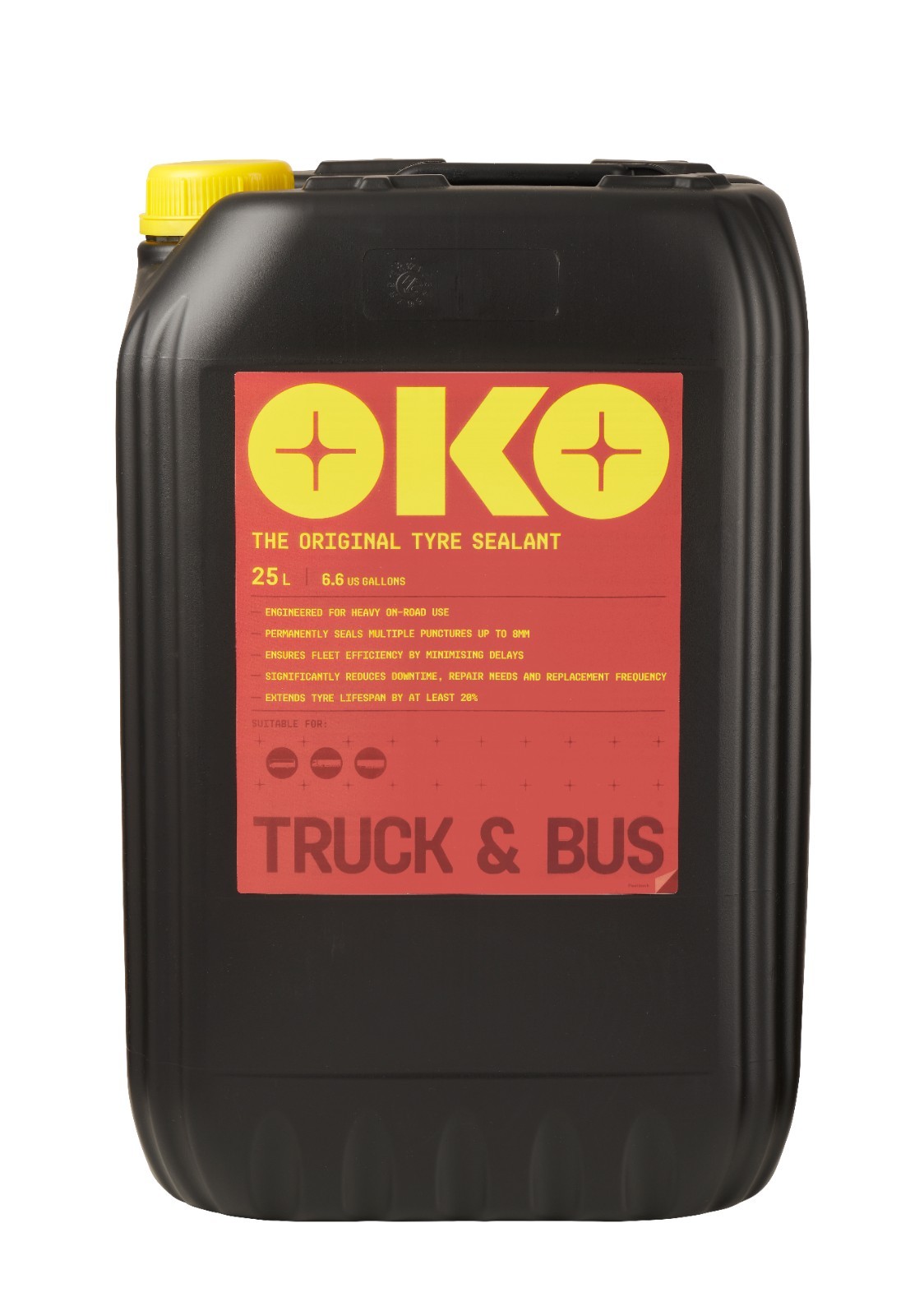 OKO ON ROAD HEAVY DUTY TRUCK & BUS 25 LITRE DRUM TYRE SEALANT - NO PUNCTURES OKO