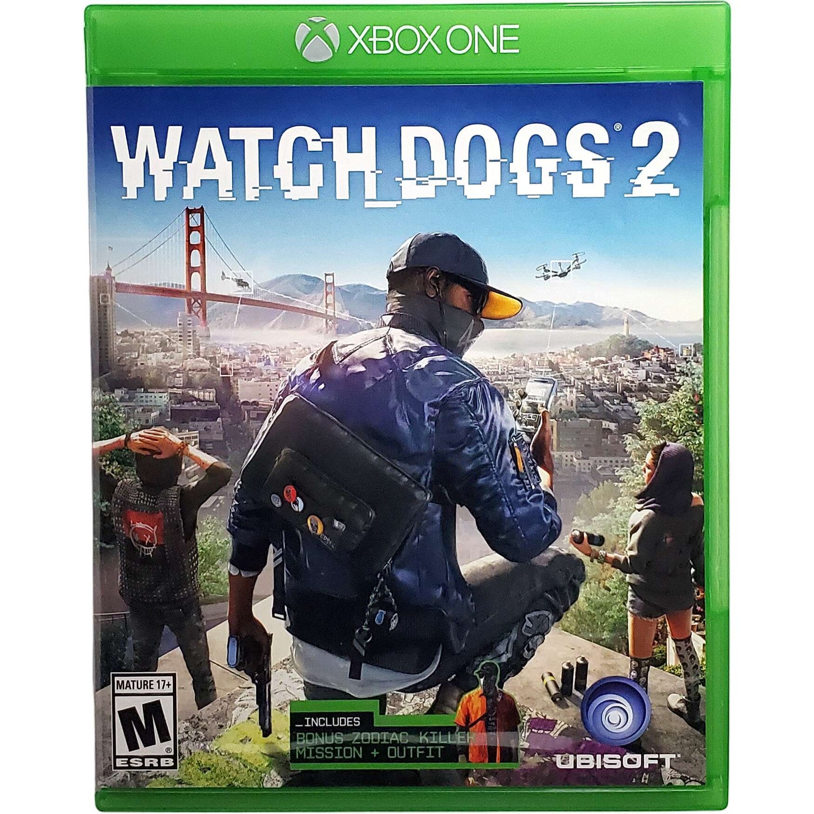 Watch Dogs 2 - Microsoft Xbox One Pristine Tested Authentic 1Y Guarantee