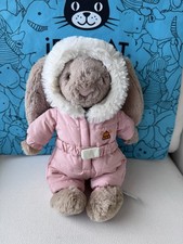 BNWT Jellycat Bashful Bunny in Pink Snow Suit 💯 Authentic, Sold Out, Holiday