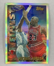 1995-96 Topps Finest Refractor Michael Jordan #M1 GOAT
