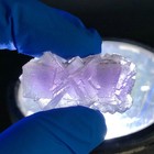 Columnar Cubic Fluorite Crystal Cluster w Stand Natural Mineral Specimen KLP-40 — photo 10
