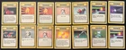 Vintage Pokemon TCG Base Set 26x Trainer Card Lot Unlimited English 1999 LP/MP