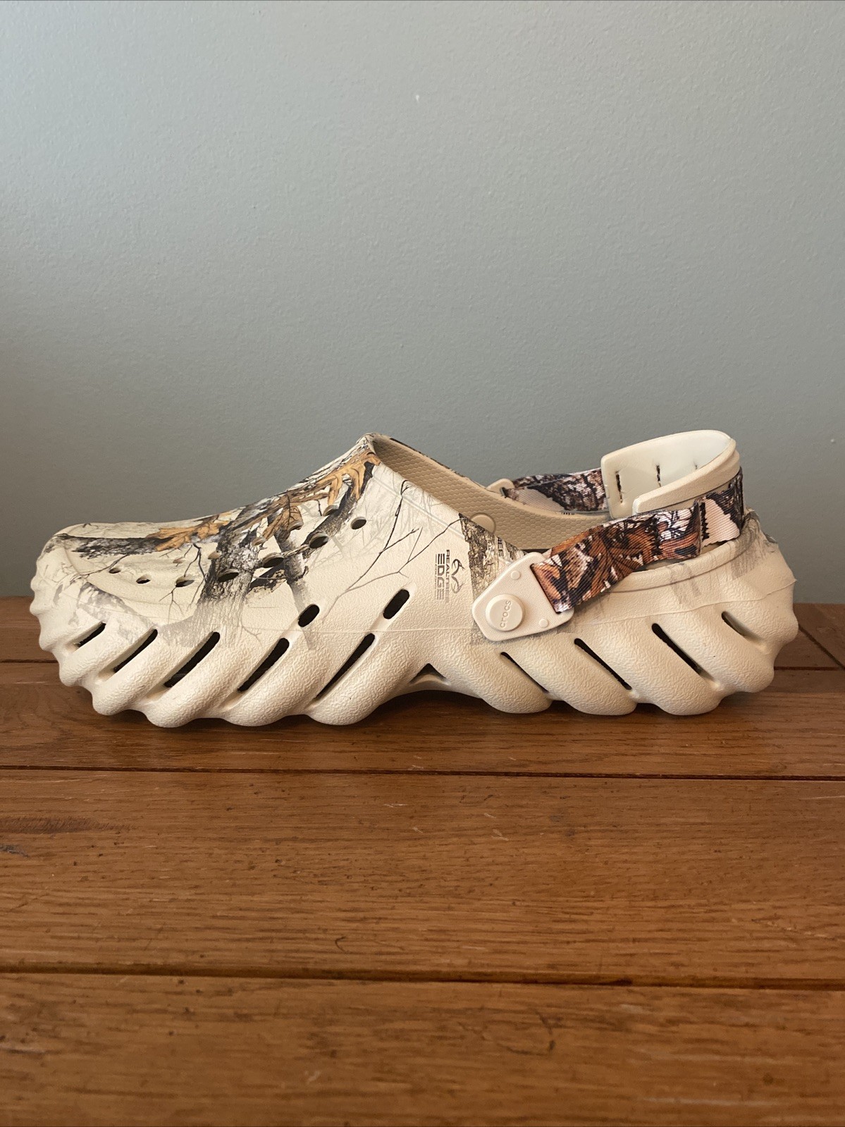 Crocs Echo Clog Realtree Edge Camo Bone White 208232-2Y2 Men's Size 13 image 4