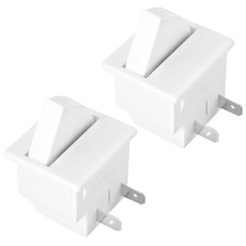 Refrigerator Door Light Switch, 2PCS Whirlpool Refrigerator Light Switch
