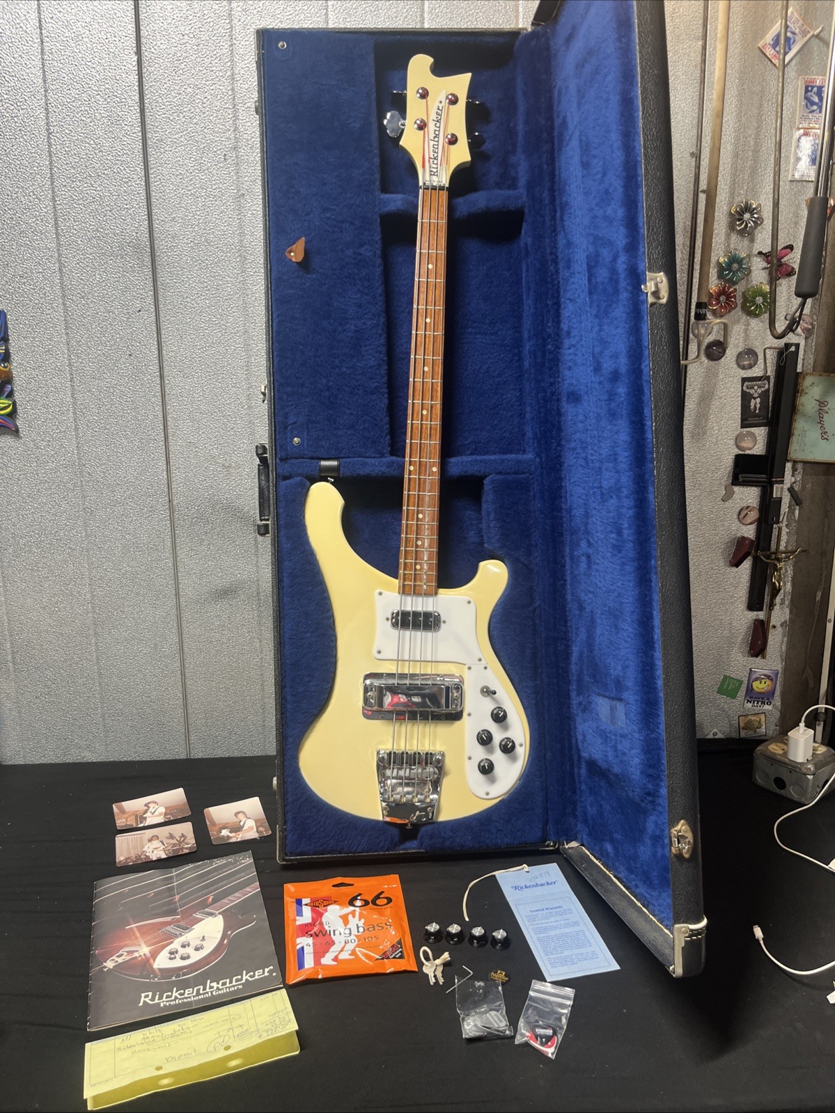 Rickenbacker 4003s Electric Bass 1982 Vintage Bass Guitar Serial VI2474