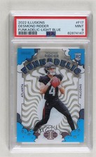 2022 Panini Illusions Funkadelic Light Blue 70/299 Desmond Ridder PSA 9 MINT i5f