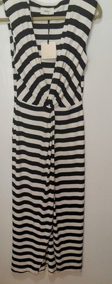 VICOLO Dress NWT Black & White, Midi M Made in Italy, 74.50 EUR 