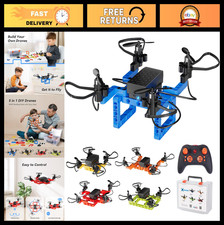 DIY Mini Drone Kit for Kids - 5-in-1 Build Your Own Drone, Altitude Hold, 3D Fli