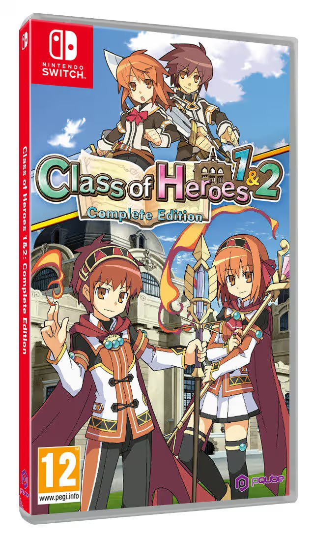 Class of Heroes 1 & 2 Complete Edition Nintendo Switch NEW SEALED Fast Free Post
