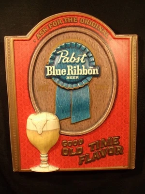 Vintage Pabst Blue Ribbon Sign for sale | eBay